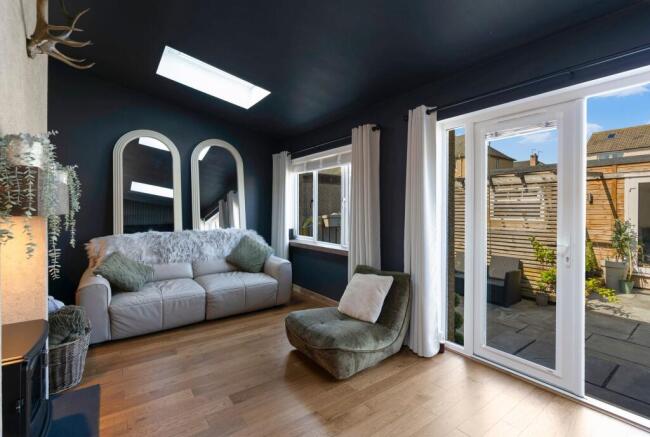 Extended open plan living