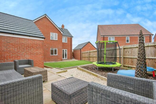Rear garden