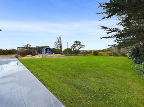 Garden from rear patio