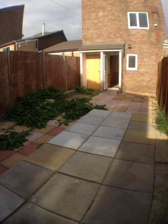 Rear garden