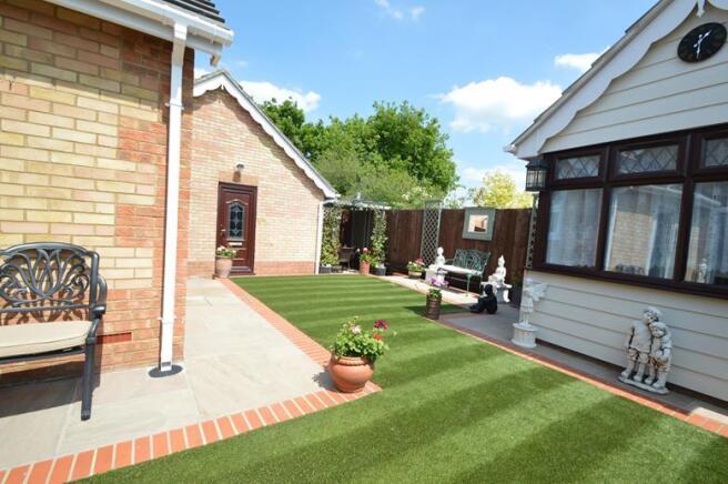 Rear garden