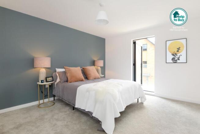 Show home bedroom
