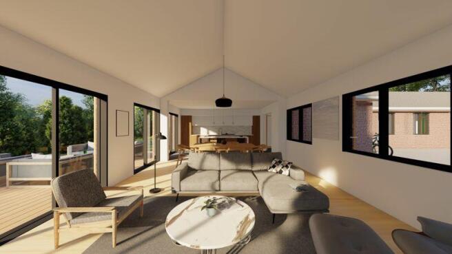 Planned Open Plan Living Kitchen