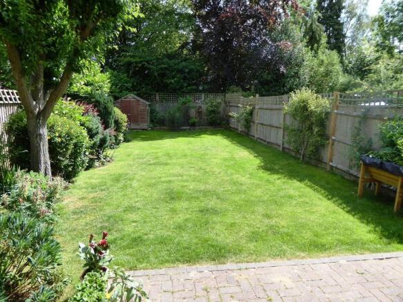 Rear Patio and Ga...