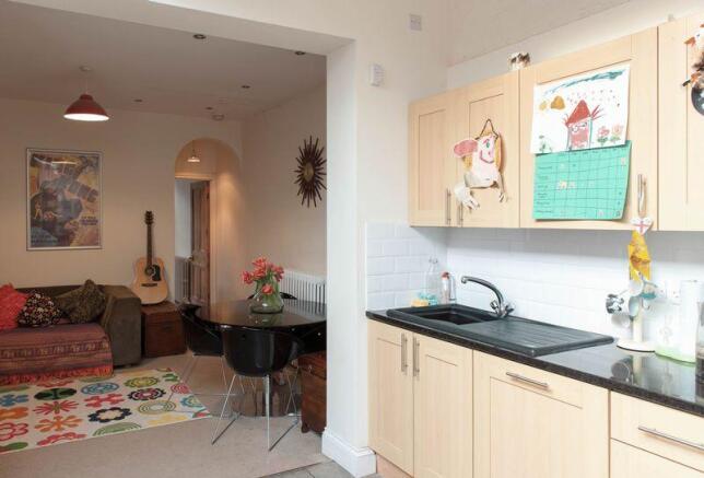 Open plan kitchen