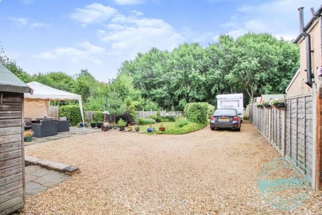 Driveway and gardens