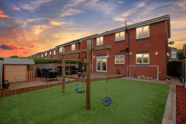 Rear Garden Dusk