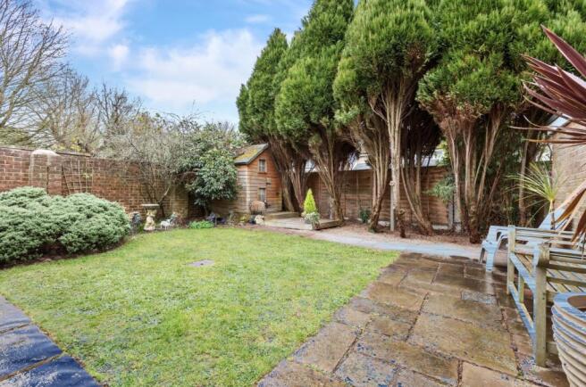 Rear garden