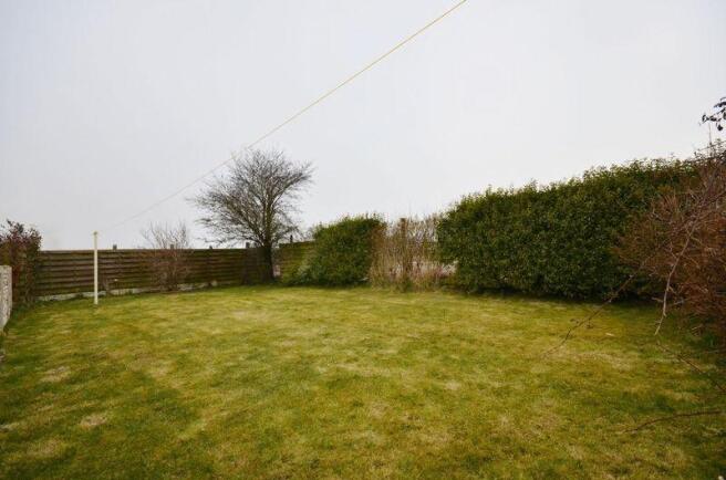 Rear garden