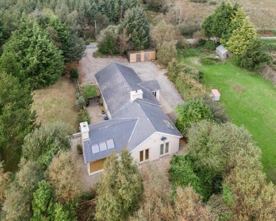 Arial View of House