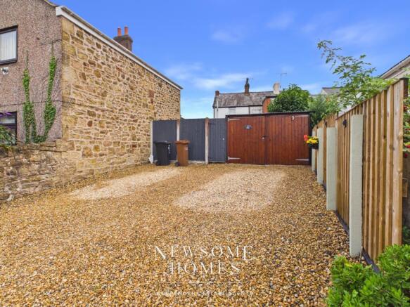 Rear Driveway