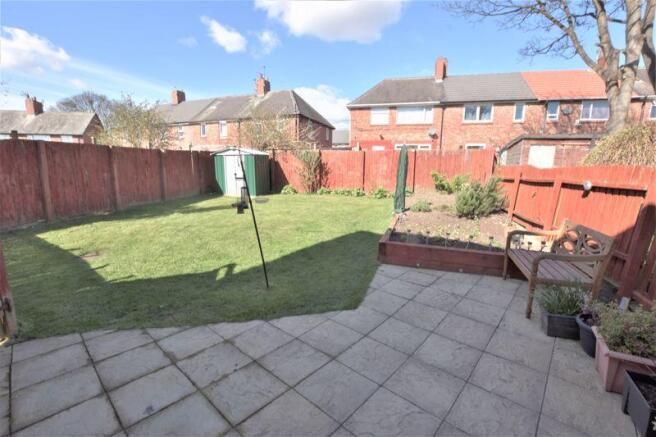 Rear garden