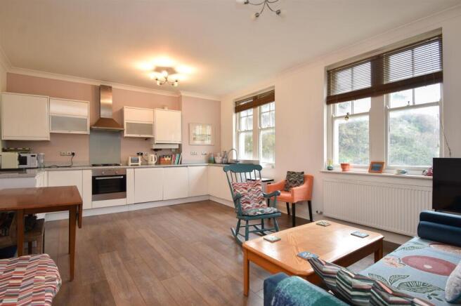 Open plan living space