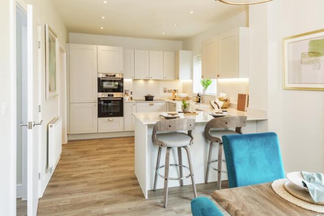 gidea house type kitchen, 4 bedroom house for sale in didcot