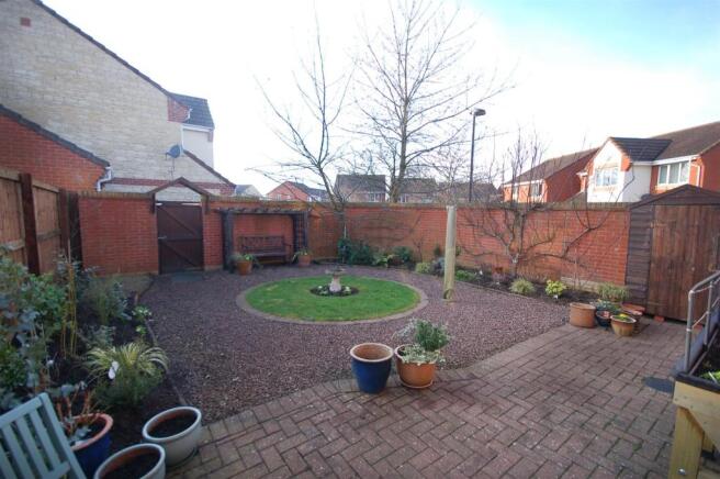 Rear garden