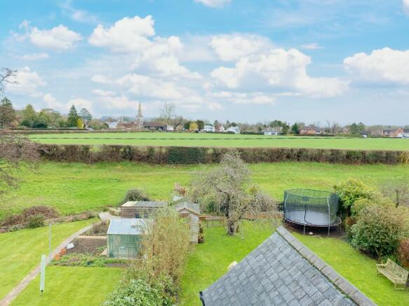 Rear View towards Brockham Church