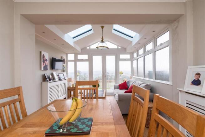 Family Room open to Dining Area