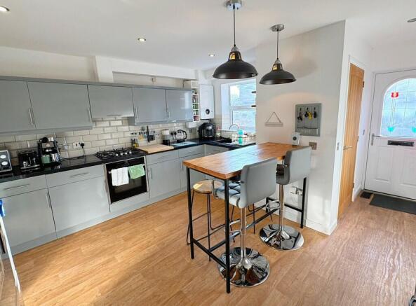 Kitchen from loun...