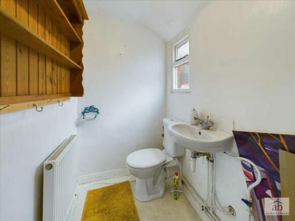 Downstairs cloakroom