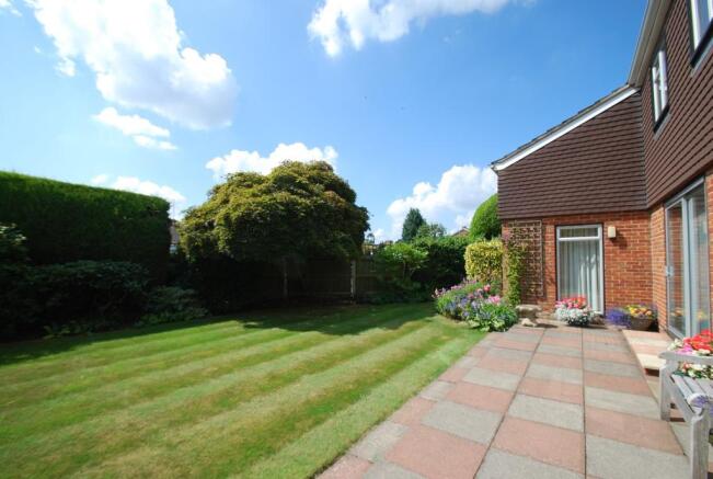 Rear garden