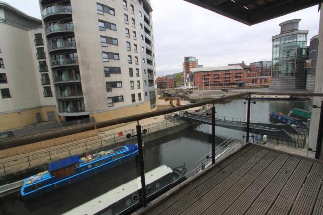 Stunning waterside views from a private balcony...