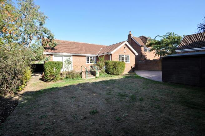 Rear of Property
