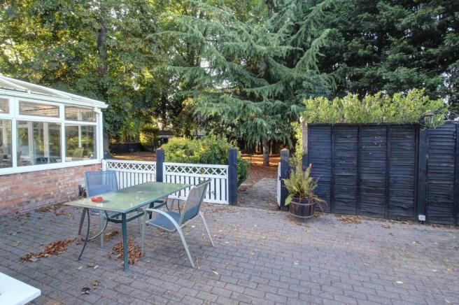 Patio area