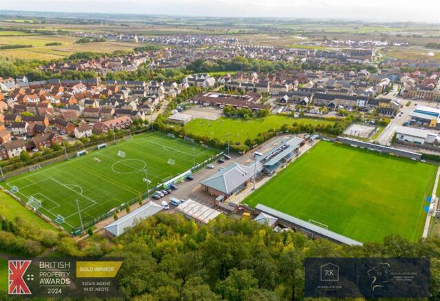St Neots FC Location.