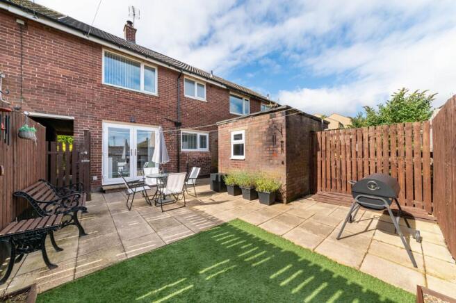 Rear garden
