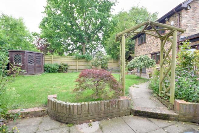 Rear garden