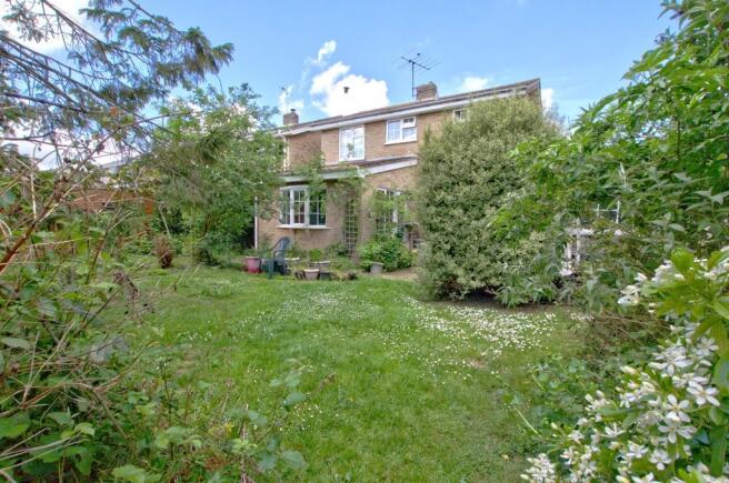 Rear of house