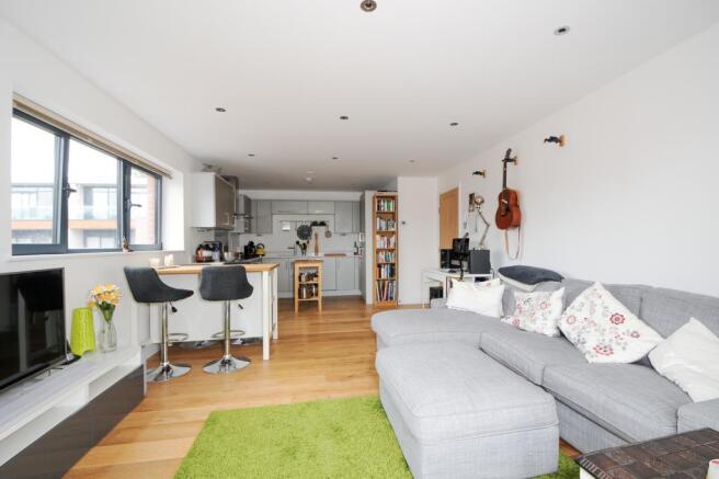 Living and kitchen