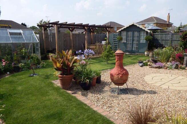 Rear garden