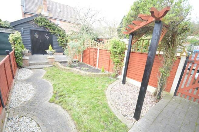Rear garden