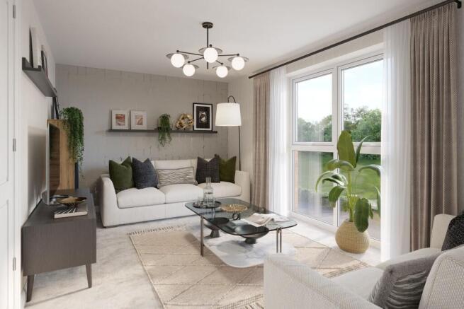 The Oak Living area