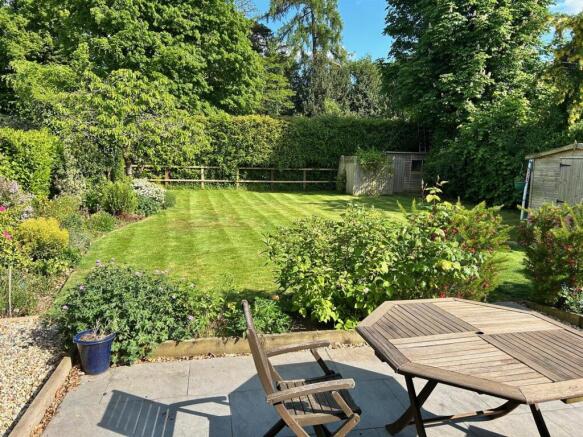 Rear garden