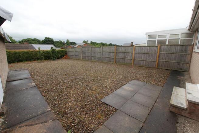 Rear garden