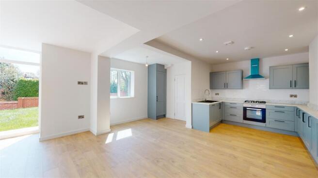 Porthill Drive 28 Open Plan Living Room with Kitch