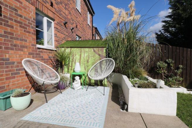 Garden at Back