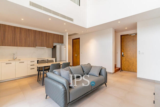 16th Floor Duplex 2 Bedroom Condo For Sale - Embassy Central, BKK1, Phnom Penh