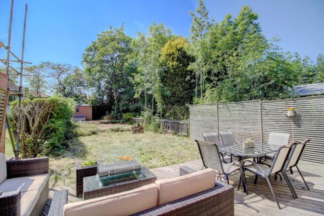 Rear garden
