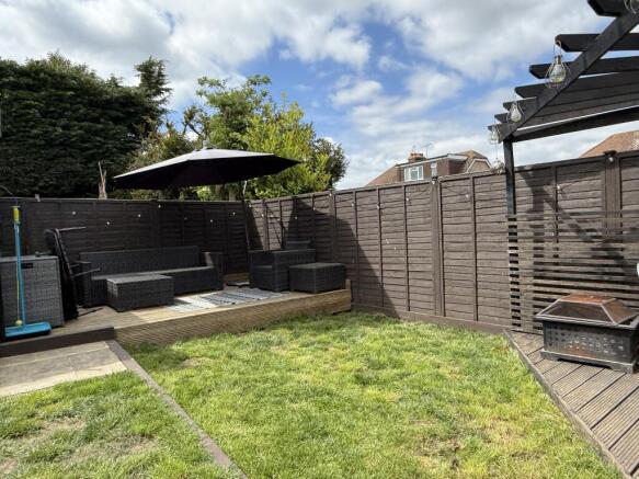 Rear garden