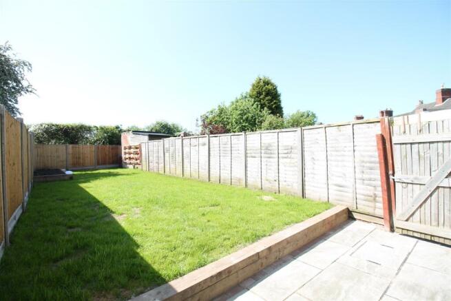 Private Rear Garden