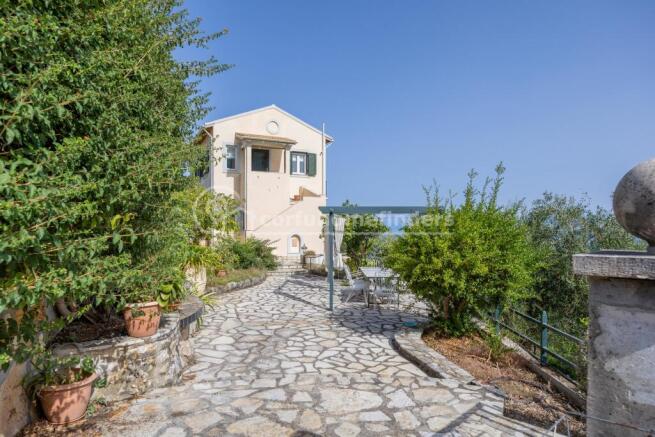 Approach through the garden