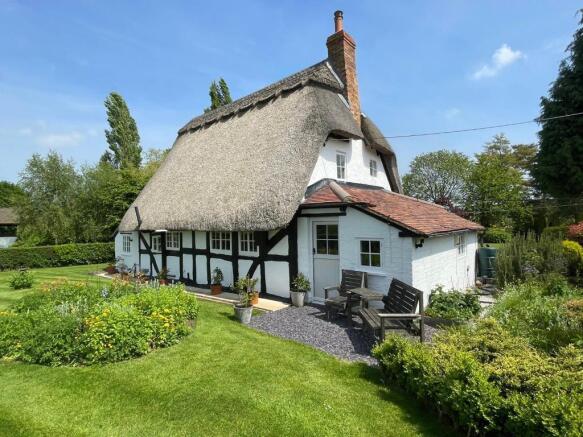 Rear of the cottage