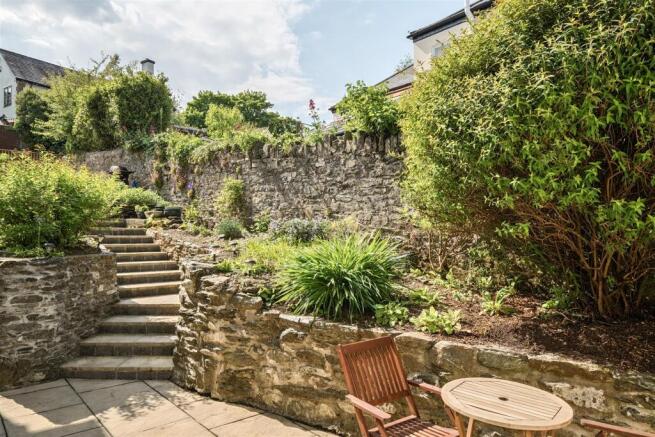 Steps up to Garden