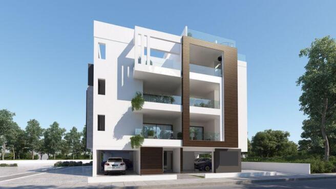 Front of Apartments