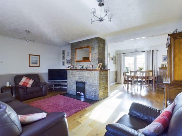 lounge to dining room
