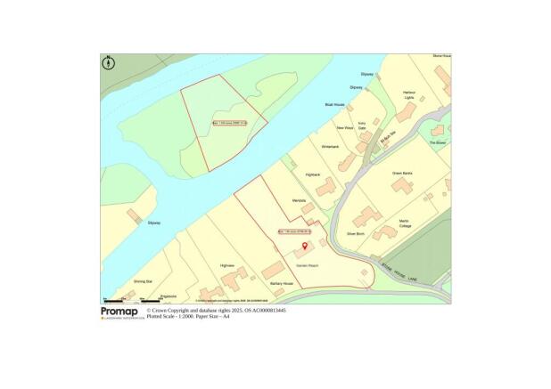 Plot boundary including Island
