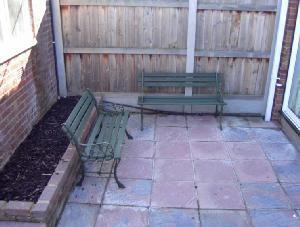 Patio area